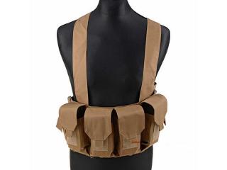 Stanag Chest Rig Coyote Brown